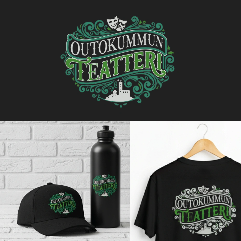 Outokummunteatteri logoprojekti