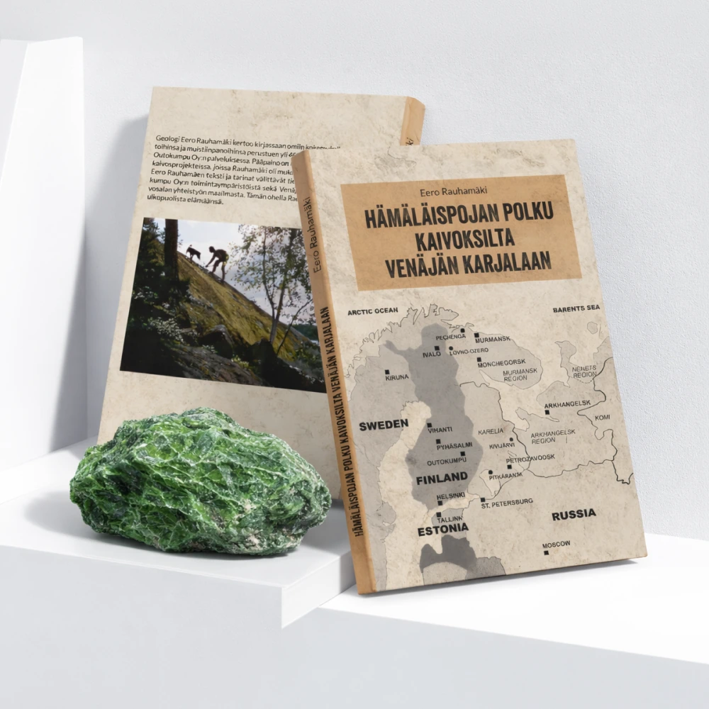 "Hämäläispojan polku kaivoksilta Venäjän Karjalaan" on geologi Eero Rauhamäen kirjoittama muistelmateos. Casekuva kirjan taidosta